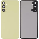Tapa trasera amarilla Personality Yellow para Samsung Galaxy A15 5G (A156) con lente de cámara, repuesto Aftermarket Plus.