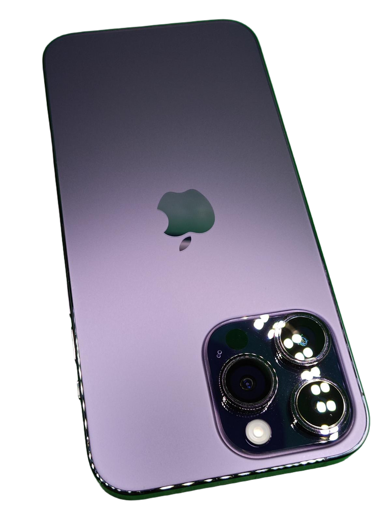 iPhone 14 Pro Max seminuevo color purpura en Quetzaltenango.