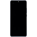 Pantalla OLED original Xiaomi 12 en Tarnish Black con marco, para reparación de display roto.