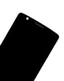 Pantalla LCD y digitalizador refurbished negro para LG G3, repuesto ideal para reparación de display roto.
