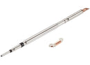Punta de cautín C210 tipo cuchilla con cable flex, set de 12 piezas para soldadura JBC T210.