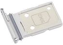Bandeja dual SIM plateada para Samsung Galaxy S26 Ultra (SM-S948), repuesto porta SIM.