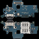 Puerto de carga Samsung Galaxy A37 A376 con lector de SIM, pieza de repuesto para reparación.