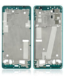 Carcasa de marco medio compatible para Motorola Edge 20 (XT2143 / 2021) en Quetzaltenango, disponible en color Frosted Emerald.