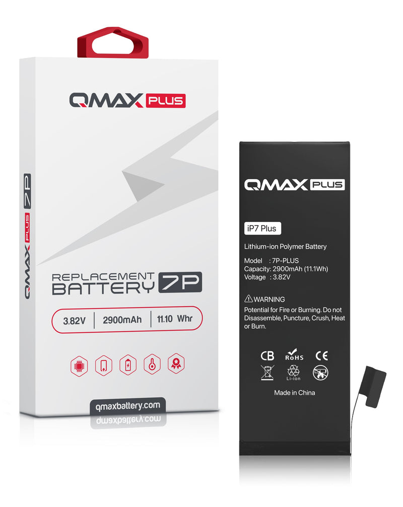 Batería QMAX Plus iPhone 7 Plus de 2900 mAH disponible en Xela Quetzaltenango.