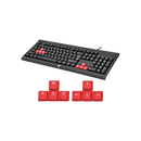 HP COMBO MOUSE Y TECLADO GAMING KM100 NEGRO