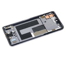LCD-Frame ZTE Axon 30 Pro 5G negro, repuesto de pantalla A2022 para reparación de display roto.