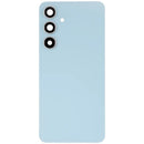 Tapa trasera de vidrio azul para Samsung Galaxy S24 FE con lente de cámara, repuesto Aftermarket Plus.