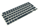 Teclas húngaras negras (Midnight) para MacBook Air 13" o 15" (2022-2026), modelos A2681, A2941, A3113, A3114.