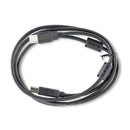 Cable USB gris para fixture de calibración iPhone, herramienta esencial de servicio OEM para reparación Apple.