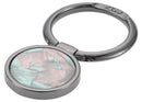 Soporte grip adhesivo metálico iridescent Omni Opulence tipo kickstand para agarre seguro de celular.