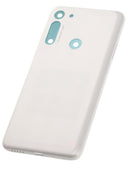 Tapa trasera para Motorola Moto G8 (XT2045-1 / 2020) en color blanco en Xela Quetzaltenango.