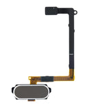 Reemplazo del botón home con flex para Samsung Galaxy S6 en color dorado en Xela.
