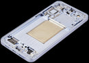 Pantalla OLED con marco para Samsung Galaxy S25 Plus 5G en color Icy Blue, ideal para reparación de pantalla rota.