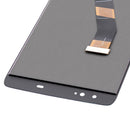 Pantalla LCD y digitalizador refurbished para BlackBerry DTEK60, listo para recambio y reparación de pantalla rota.