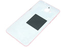 Tapa trasera original rosa Huawei Y6 (2017) (MYA-L41), back cover, con acabado brillante.