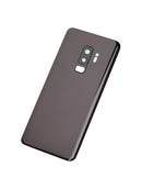 Tapa trasera con lente de camara para Samsung Galaxy S9 Plus (Negro Medianoche)