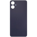 Tapa trasera negra para Samsung Galaxy A06 4G (A065) con lente de cámara, pieza de reparación sin logo.