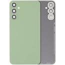 Tapa trasera verde lima para Samsung Galaxy A34 5G, con lente de cámara integrada, ideal para reparación.