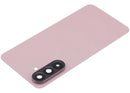 Tapa trasera rosa para Samsung Galaxy A56 5G, repuesto de vidrio trasero A566.
