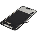 Pantalla soft OLED para iPhone 16e, repuesto de alta calidad para reparación de pantalla rota.