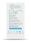 Protector de pantalla Casper de vidrio templado transparente para iPhone X, XS y 11 Pro, paquete de 100 unidades.