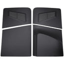 Carcasa negra mate para PlayStation 5 Pro Disk Edition, repuesto protector elegante y duradero.