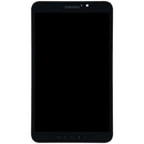 Pantalla original Samsung Galaxy Tab Active LTE 8.0 (2014) negra sin marco, repuesto LCD T360/T365.