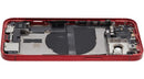Tapa trasera roja OEM para iPhone 13 (A2633) con puerto de carga y piezas pequeñas, grado A.