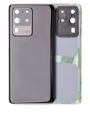 Tapa trasera con lente de camara para Samsung Galaxy S20 Ultra (Cosmic Black)3