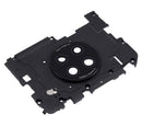 Lente de cámara trasera con bracket/bisel para Xiaomi Redmi Note 9T, repuesto en negro, pieza de reparación.