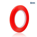 Cinta adhesiva de doble cara (8mm / 33m) (Transparente)
