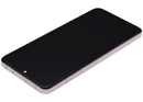 Pantalla refurbished rosa Oppo Reno 13 Pro (CPH2697) con marco, ideal para reparación de display roto.