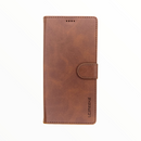 Estuche LC IMEEKE Libreta Con Porta Tarjeta Cafe Oscuro - Iphone 11