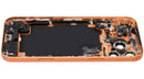 Tapa trasera Cosmic Orange usada para iPhone 17 Pro Max (A3295) con puerto de carga flex.