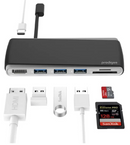 PRODIGEE ADAPTADOR USB-C MULTI PUERTOS