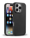 Funda de cuero MagSafe xBase PowerPeak iPhone 16 Pro - NEGRO
