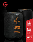 ¡Encuentra en Xela el altavoz Bluetooth USG PLAY 4 Big Sound Negro con SlowBack en Warranty Product!