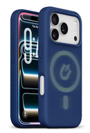 Protector de gel de silicona líquido PowerPeak para iPhone 17 Pro Max en color azul en Quetzaltenango, ideal para proteger tu dispositivo y encontrarlo en Xela.