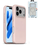 Funda MagSafe rosa para iPhone 17 Pro Max en Xela, con tecnología PowerPeak y certificación de garantía en xBase.