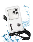 Compra la funda impermeable universal xBase con correa cruzada en Xela Quetzaltenango para proteger tu dispositivo en cualquier lugar.
