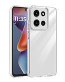 Tapa trasera xBase crystalina transparente para Moto G (2025/2026) o G Play (2025/2026).