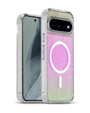 Case MagSafe PowerPeak Sparkleline iridiscente para Google Pixel 11/11 Pro, con brillo tornasolado y protección resistente.