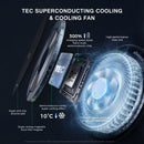 Soporte telefónico magnético con enfriamiento Esoulk EK6013 disponible en Xela Quetzaltenango.