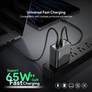 ¡Compra el puerto de carga Esoulk EK2005 Dual USB C de 65W en Quetzaltenango al mejor precio en SlowBack!
