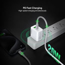 Encuentra el cargador de pared Esoulk PD & QC (WHITE) (20W) en Xela Quetzaltenango.