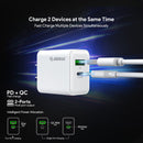 Encuentra el cargador de pared Esoulk PD & QC (WHITE) (20W) en Xela Quetzaltenango.