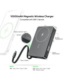 Encuentra la batería Esoulk con cable incorporado magnético de 10000mAh y 18W en Xela Quetzaltenango.
