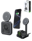 Encuentra el cargador inalámbrico 2-en-1 plegable magnético Esoulk de 15W en Xela, Quetzaltenango.
