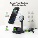 Encuentra el cargador inalámbrico 2-en-1 plegable magnético Esoulk de 15W en Xela, Quetzaltenango.